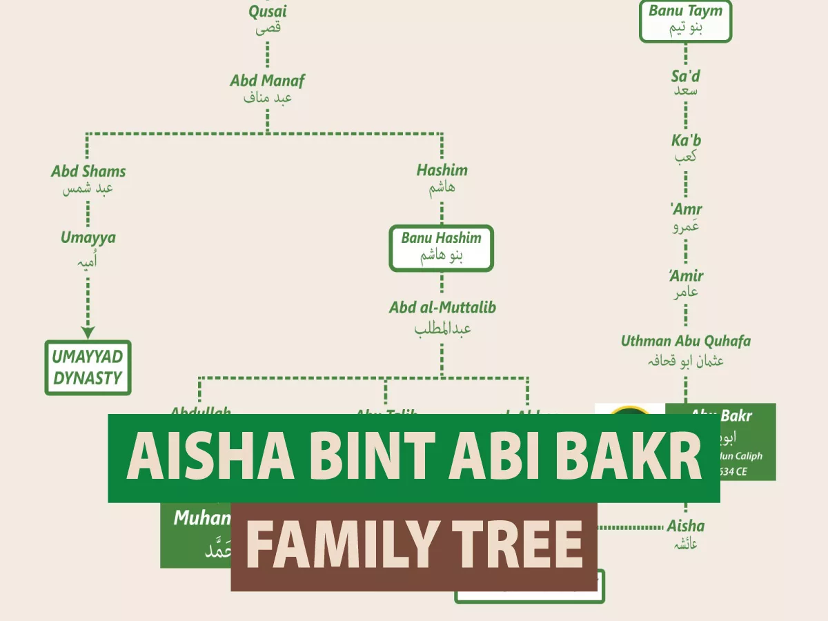 Aisha bint Abi Bakr Family Tree